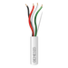 Cable Plenum / 4x14 AWG / CL3P / 305 m (1000 ft) / Blanco / Cobre Sólido / -20°C a 75°C | SIERRA STORE