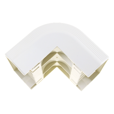 PANDUIT T70OCIW - Esquinero Exterior para Canaleta / PVC Rígido / UL94V-0 / Radio de Curvatura 1 in / TIA/EIA / Blanco Mate | SIERRA STORE