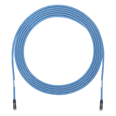 PANDUIT UZPPBU100 - Cable de Zona U/UTP Cat6A / 23 AWG Sólido / CMP Plenum / 30.48 m (100 ft) / Conectores Modulares TX6A 10Gig | SIERRA STORE