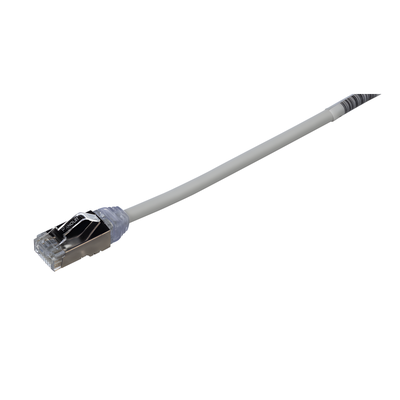 PANDUIT STP28X5MIG - Patch Cord Cat6A / 28 AWG Diámetro Reducido / S/FTP Blindado / CM/LS0H / 5 m (16.40 ft) / Gris | SIERRA STORE