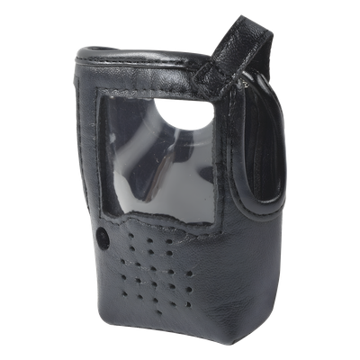 Funda Reforzada de Piel con Resistentes Correas y Fácil Acceso para Radios IC-F52/62. | SIERRA STORE