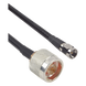 EPCOM INDUSTRIAL SN-240UF-SMA-60 - Cable coaxial Ultra Flex / 60 cm (1.97 pies) / LMR-240UF / N Macho a SMA Macho / 50 ohm / RG-8/X | SIERRA STORE