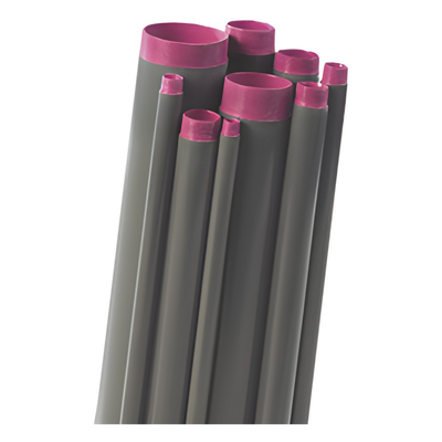 Tubo Conduit Rígido / Aluminio 6063 / Recubrimiento PVC 40 mils / 2" (50.8 mm) / 3.05 m (10 ft) / Sin Costura | SIERRA STORE