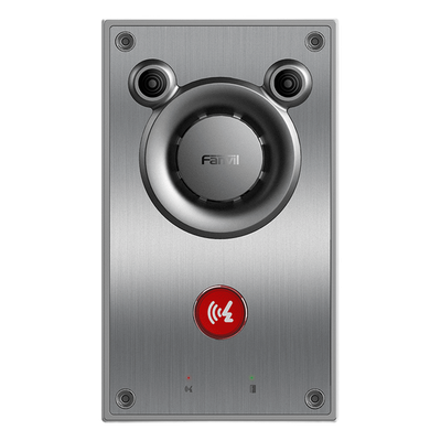 Intercomunicador IP de Emergencia / Altavoz 10W / 2 Líneas SIP / IP66 e IK10 / PoE 802.3af / Rango -40°C a 70°C | SIERRA STORE