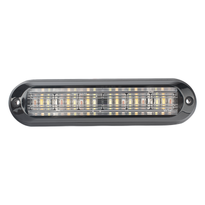 Luz Auxiliar / 18 LEDs / Tricolor Rojo/Claro/Ámbar / IP67 / Ultra Brillante / 142.6×36×14 mm | SIERRA STORE