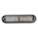 Luz Auxiliar / 18 LEDs / Tricolor Rojo/Claro/Ámbar / IP67 / Ultra Brillante / 142.6×36×14 mm | SIERRA STORE