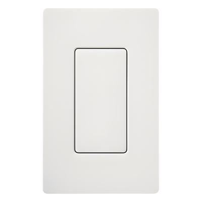 Inserto Ciego para Placa de Pared / Instalación a Presión / 2 a 6 Espacios / Blanco Brillante | SIERRA STORE
