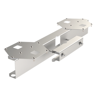 EPCOM INDUSTRIAL HLU3-DOBLE - Base Doble para Lámpara de Obstrucción EI-GSLSE. Compatible con tubo hasta 1-1/4" | SIERRA STORE