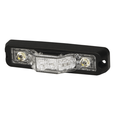 Luz perimetral direccional / Ultra brillante ámbar / 180° visibilidad / 12-24 VCC / 5.1 x 1.2 x 1.35 in | SIERRA STORE