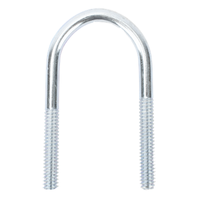 Abrazadera Tipo U / 2 Pulgadas / Acabado Electro Zinc / Estructuras Metálicas | SIERRA STORE
