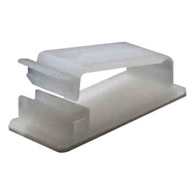 Clip Organizador de Cables / Auto-Adherible / 5 Unidades / Soporte 8.0 mm (6 AWG) / Carga 250 g (0.551 lb) / -5°C a 65°C (23°F a 149°F) | SIERRA STORE