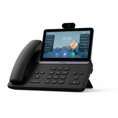 Teléfono IP Inteligente Yealink SIP-T88V Pro con Cámara HD y Auricular Bluetooth Inalámbrico | SIERRA STORE