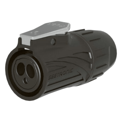 Conector de Alimentación / Núcleo de 3 capas / Carcasa de zinc con protección RF / Contactos dorados / 20A RMS / IP65 | SIERRA STORE