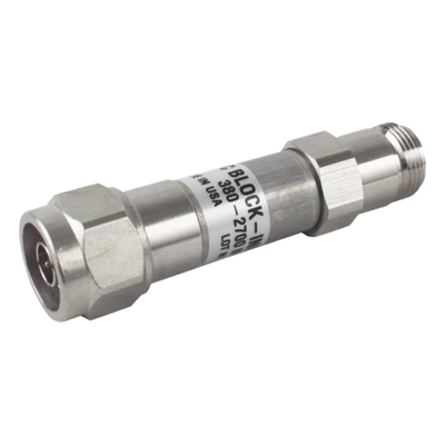 Bloqueador de DC / 250-2700 MHz / 500W / 3kV / -164 dBc PIM / Tipo N / IP65 | SIERRA STORE