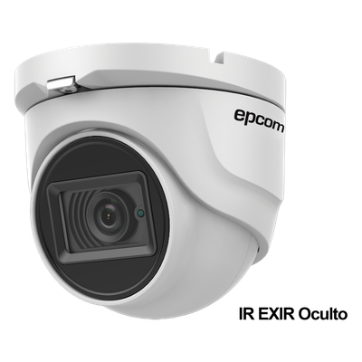 Cámara Eyeball TURBOHD / 4K UHD 8 MP / Gran Angular 102.2° / Lente 2.8 mm / IR EXIR 30 m (98.4 ft) / IP67 / TVI-AHD-CVI-CVBS | SIERRA STORE
