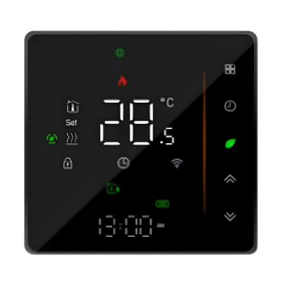Termostato con tecnología inalámbrica ZigBee 4PIPE V Fancoil / 110 - 120VCA | SIERRA STORE