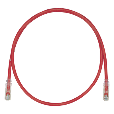 PANDUIT UTPSP15RDY - Cable de Parcheo UTP Cat6 / 24 AWG / CM / 4.57 m (15 ft) / Rojo | SIERRA STORE