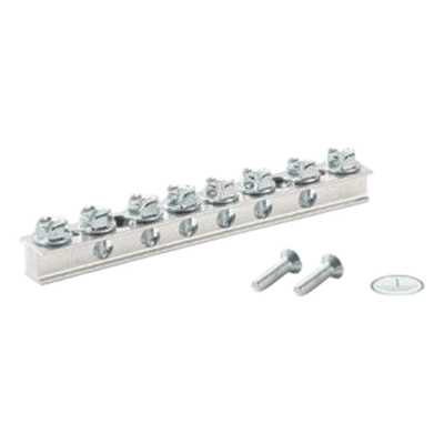 PANDUIT UGB2/0-414-6 - Pletina de Conexión a Tierra / 6 Puertos / AWG 4 a 14 / Cobre Estañado / 125 mm (4.92 ft) / UL 467 | SIERRA STORE