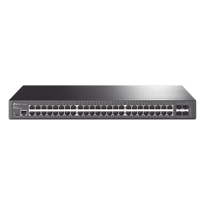 Switch Administrable Gigabit / 48 Puertos RJ45 / 4 Puertos SFP 1G / 104 Gbps / Sin Ventilador / PoE No Incluido | SIERRA STORE