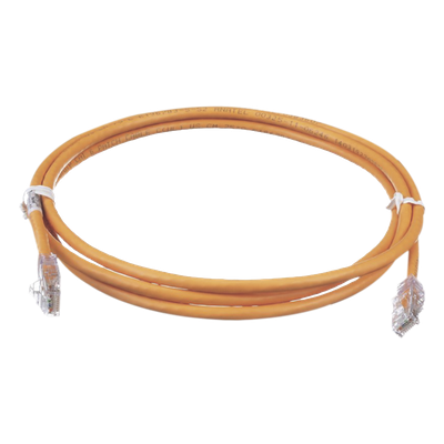 PANDUIT UTPSP7ORY - Cable de Parcheo / Cat6 / 24 AWG / CM / 2.13 m (7 ft) / Naranja | SIERRA STORE