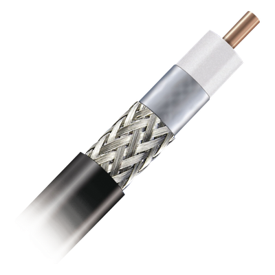 Cable Coaxial Trenzado / 500 m (1640 ft) / 50 Ohm / 10.29 mm / -70°C a +85°C / 16.2 GHz | SIERRA STORE