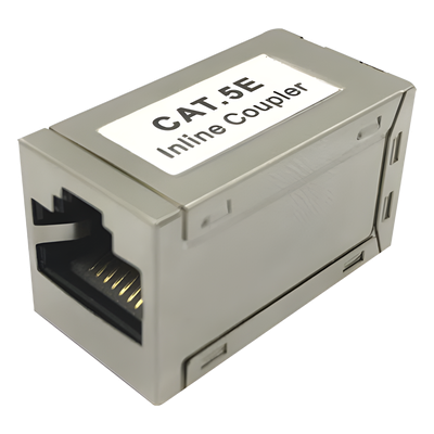 LINKEDPRO BY EPCOM LPKJ547 - Acoplador STP / Cat5e / 1000 Mbps / Blindado EMI/RFI / 2 Puertos RJ45 / 750 VCA | SIERRA STORE