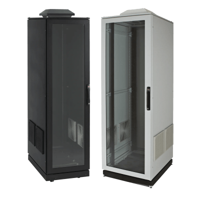 Gabinete de Telecomunicaciones ProLine V/D, 700 mm de Ancho, 800 mm de Profundidad, Ventilador Tipo 1 / Filtro 600 CFM, 42 UR, Color | SIERRA STORE