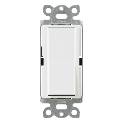 Apagador de Pared Unipolar / 15 A / 120/277 V / Paleta Decoradora / Cargas Generales y Motores / Acabado Brillante | SIERRA STORE
