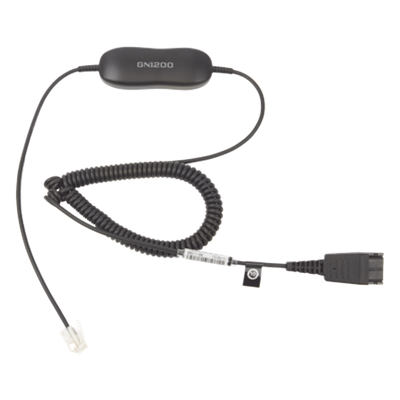 Cable QD a RJ-9 / Conexión Universal Auricular-Teléfono / 8 Posiciones de Ajuste / Diseño Enroscado Profesional | SIERRA STORE