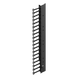 Organizador Vertical de Cables Rack / 48 UR / Acero Negro / Sección 95x208 mm / Capacidad 726 Cables / Fijación Flecha 1.75 pulg | SIERRA STORE