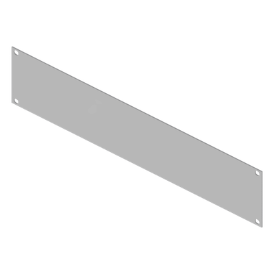 Panel Ciego para Rack 19 in / 2U / Acero Calibre 14 / 483 mm x 88 mm (19.02 in x 3.46 in) / Pintura Electrostática Blanca / Componente | SIERRA STORE