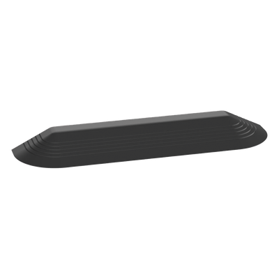 PANDUIT AFR4ECBL - Tapa Final para Canaleta de Piso / 4 Vías / PVC Rígido / Carga 907 kg / Área 12.33 in² / UL94V-0 | SIERRA STORE