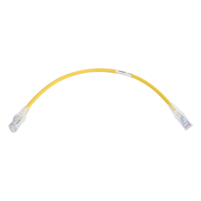 SIEMON MC6-01-05 - Patch Cord Cat6 UTP / 250 MHz / CM/LS0H / 0.3 m (1 ft) / Amarillo | SIERRA STORE