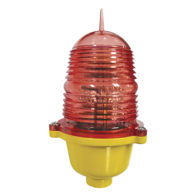 EPCOM INDUSTRIAL EI-LBIB - Estrobo LED de Obstrucción / Luz Fija Roja / 75-220 Vca / IP66 / -55°C a 70°C / 32.5 cd / 100,000 h | SIERRA STORE