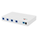 Splitter Activo 1x4 para Alimentación de 4 Dispositivos POF, puertos SC/UPC | SIERRA STORE
