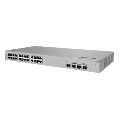 Switch de Acceso Gigabit Administrable PoE Capa 2+ / 24 puertos 10/100/1000 Mbps PoE / 4 puertos 2.5GE SFP Uplink / ERPS / Rutas | SIERRA STORE