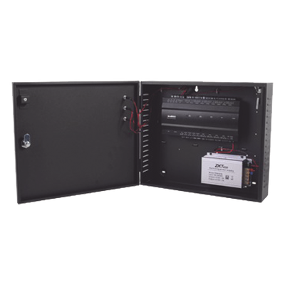 Controlador de Acceso 2 Puertas / 3,000 Huellas / 30,000 Tarjetas / TCP/IP / Gabinete con Fuente 12V 5A / Memoria SD hasta 32GB | SIERRA STORE