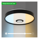 Luminario LED RGB / 30W / 2400 Lúmenes / Bluetooth / Control por App / Voltaje Universal 85-265V / 380 mm (1.2 ft) Diámetro | SIERRA STORE