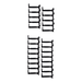 PANDUIT XGL-FMS48B - Kit de Dedos para Gestión de Cables / 48 UR / Dedos 100 mm / Montaje LH/RH / Color Negro | SIERRA STORE