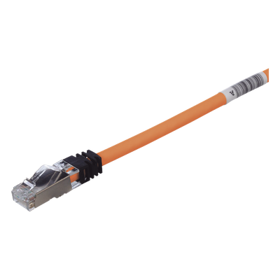 PANDUIT STP6X7OR - Patch Cord Cat6A / Blindado S/FTP / CM/LS0H / 2.13 m (7 ft) / Color Naranja | SIERRA STORE