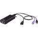 Extensor KVM USB 4K HDMI DigiProcessor / Video 4K 3840 x 2160 @ 30Hz / RJ-45 KVM + SP / 2 x USB + HDMI / Bus-Powered DC 5V / Aluminio | SIERRA STORE
