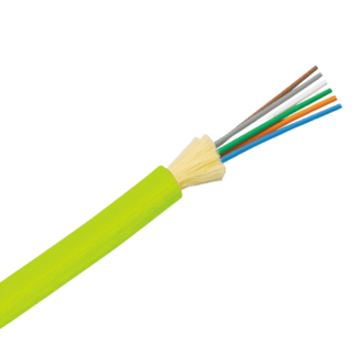 PANDUIT FODPW24Y - Cable de Fibra Óptica de 24 Hilos, Multimodo OM5 50/125 Optimizada, Interior, Tight Buffer 900um, No Conductiva | SIERRA STORE
