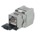 LINKEDPRO BY EPCOM LPKJHC6A - Módulo Jack Keystone / STP Blindado / CAT6A / Toolless / 10GbE / Tapa Protectora | SIERRA STORE