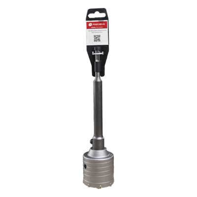 Broca Pasamuros SDS / 50 mm (1.97 in) / Extensión 220 mm (7.2 ft) / Carburo de Cobalto / Triple Filo / Concreto | SIERRA STORE