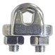 Nudo Perro Abrazadera / Acero Inoxidable / Cable 3/8" / Carga Pesada / Torre y Mástil | SIERRA STORE