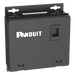 PANDUIT CPB6BL - Caja de Consolidación / 6 Puertos Mini-Com / Acero / 7 x 7 x 2.5 in / Montaje Piso-Pared-Techo / Negro | SIERRA STORE