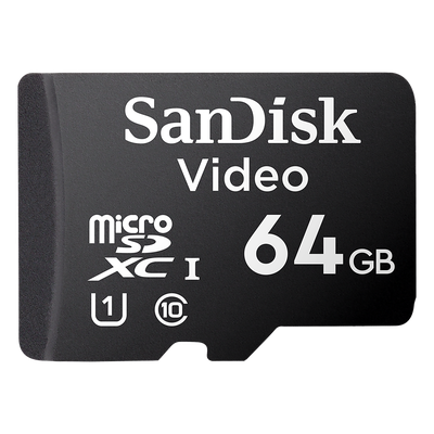 Sandisk Video Ultra SDXC UHS-I/Class 10 MSD SDSDQAS4-064G-BP | SIERRA STORE