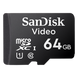 Sandisk Video Ultra SDXC UHS-I/Class 10 MSD SDSDQAS4-064G-BP | SIERRA STORE