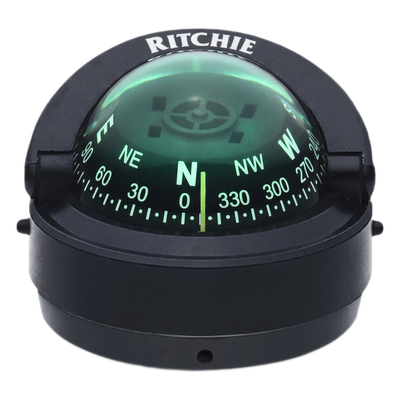 Brújula Marítima / Dial 70 mm / Iluminación Nocturna Verde / DirectiveForce Magnets / Montaje en Bracket / 100% Reparable | SIERRA STORE