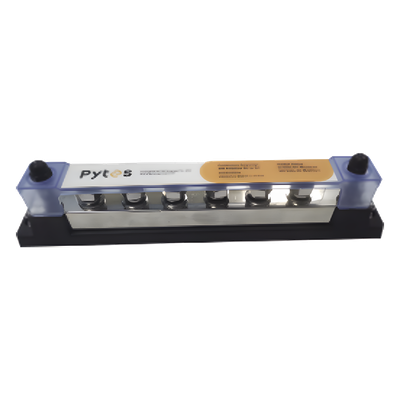 Bloque de Terminales / 6 Líneas / 600 A / 52 VDC o 300 VAC / Cobre Estañado 8x25 mm / IP con Cubierta | SIERRA STORE